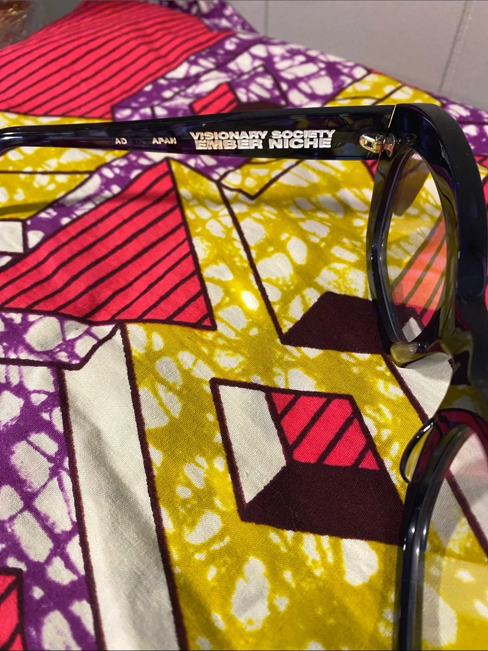 Ember Niche Sun Izzy Glasses with Red Zippered Case (prescription lenses)